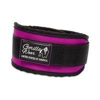 4 Inch Women's Lifting Belt, musta/violetti