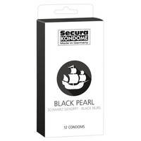 Kondomit Black Pearl Musta 12 kpl, SECURA