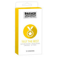 Kondomit Secura Test The Best 12 kpl, SECURA