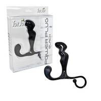 Power Plug Prostate Massager - Musta, TOY JOY