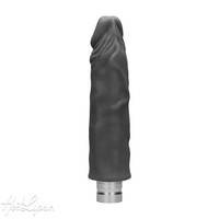 RealRock Dildo Moottorilla Musta 9"