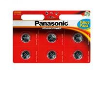 Panasonic Coin Lithium CR2025-paristo 6kpl