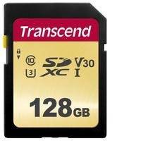 TRANSCEND 128GB UHS-I U3 SD card, MLC