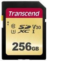 TRANSCEND 256GB UHS-I U3 SD card, MLC