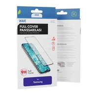Wave Full Cover Panssarilasi, Samsung Galaxy S22+, Musta Kehys