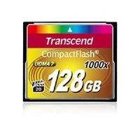 TRANSCEND Compact Flash Muistikortti 128GB (1000x)