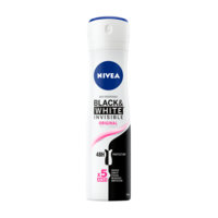 Invisible Balck&White Spray Clear, 150 ml, Nivea