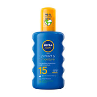 Moisturising Sun Spray Spf15, 200 ml, Nivea