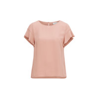 ViLucy S/S Flounce Top pusero, Vila