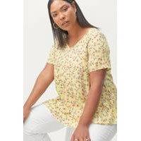 Viga S/S Blouse pusero, Zizzi