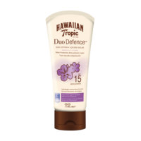 Hawaiian DuoDefence Sun Lotion SPF 15. 180 ml, Hawaiian Tropic