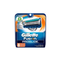 Fusion Proglide -partaterät, 8/pakk., Gillette