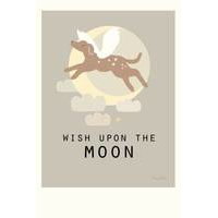 Wish upon the moon 30x40 cm juliste, Majvillan