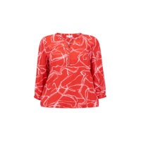 Paita 3/4 Woven Blouse, Zhenzi