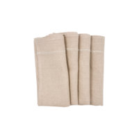 Lautasliinat Beige, 2/pakk., Chamois