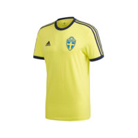 Jalkapallopusero Sweden 3-stripes Tee, adidas Sport Performance