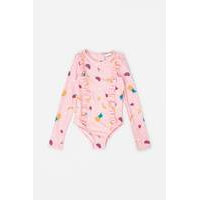 UV-uimapuku Lovely Aloha LS Onesie, Roxy