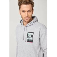 Collegepusero Graphic Relaxed Hood, Lee