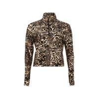 Treenipusero Fusion Metallic Cropped Sweater, Casall