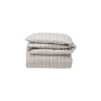 Pussilakana Checked Madras Poplin Duvet, Lexington