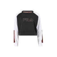 Collegepusero Women Ahuva Cropped Longsleeve Shirt, Fila