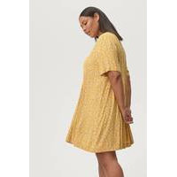 Mekko xAna S/S Knee Dress, Zizzi