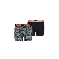 Bokserit Puma Kids Logo Aop Boxer, 2/pakk., Puma