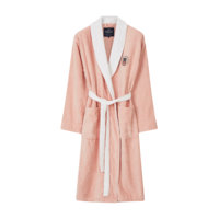 Kylpytakki Lexington Cotton Velour Contrast Robe, Lexington