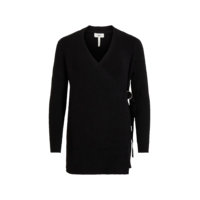 Neuletakki objFae Thess L/S Rib Knit Cardigan, Object