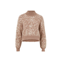 Neulepusero pcSebra LS High Neck Knit, Pieces