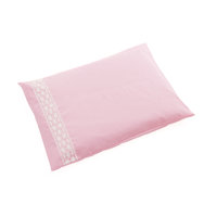 Milana tyynyliina pitsillä, vaaleanpunainen, 40 x 60 cm, milana