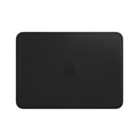 APPLE Leat Sleeve 12-inch MB black, apple