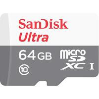 Sandisk Ultra MicroSDXC 64GB UHS-I + SD Adapter flash-muisti Luokka 10, sandisk