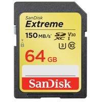 Sandisk Exrteme 64 GB flash-muisti SDXC Luokka 10 UHS-I, sandisk