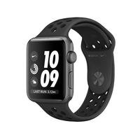 Apple Watch Nike+ Series 3 (GPS) tähtiharmaa 42 mm, antrasiitti/musta Nike Sport-ranneke, MTF42, apple