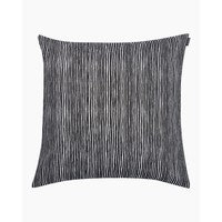 Marimekko Varvunraita -tyynynpäällinen, musta-valkoinen, 50 x 50 cm, marimekko