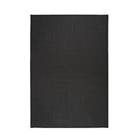VM Carpet Sisal-matto, musta, 80 x 150 cm, vm carpet