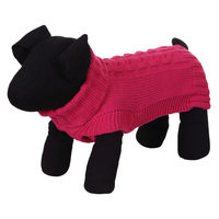 Rukka Wooli -neule koiralle, XXS, vaaleanpunainen, rukka
