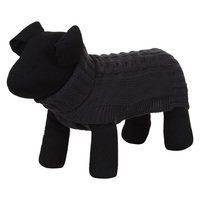 Rukka Wooli -neule koiralle, XXS, tummanharmaa, rukka