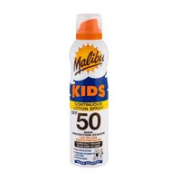 Malibu Kids SPF50 -aurinkosuojasuihke lapsille, 175 ml, malibu