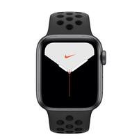 Apple Watch Nike Series 5 (GPS + 4G) tähtiharmaa alumiinikuori 40 mm, Antrasiitti/musta Nike Sport -ranneke, MX3D2, apple