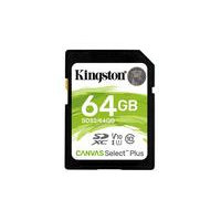 Kingston Technology Canvas Select Plus flash-muisti 64 GB SDXC Luokka 10 UHS-I, kingston