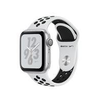Apple Watch Nike Series 4 (GPS) hopeanvärinen alumiinikuori 40 mm, apple
