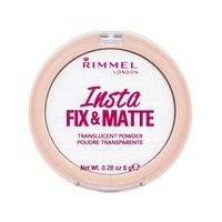 Rimmel London Insta Fix & Matte puuteri 8 g, 001 Translucent, rimmel london