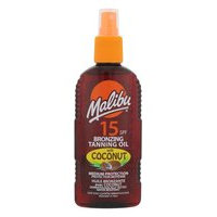 Malibu Bronzing Tanning Oil Coconut SPF15 aurinkoöljy 200 ml, malibu