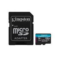 Kingston Technology Canvas Go! Plus flash-muisti 128 GB MicroSD Luokka 10 UHS-I, kingston