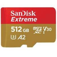 Sandisk Extreme flash-muisti 512 GB MicroSDXC Luokka 10 UHS-I, sandisk