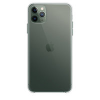 Apple iPhone 11 Pro Max -silikonikuori, läpinäkyvä, apple