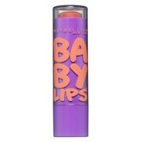 Maybelline Baby Lips sävyttävä huulibalsami 4.4 g, Peach Kiss, maybelline