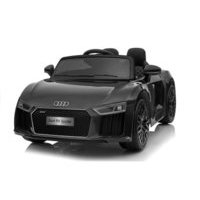 Lasten sähköinen urheiluauto Audi R8 Spyder, musta